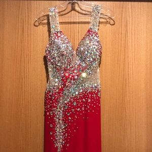 Jovani Red Prom Dress